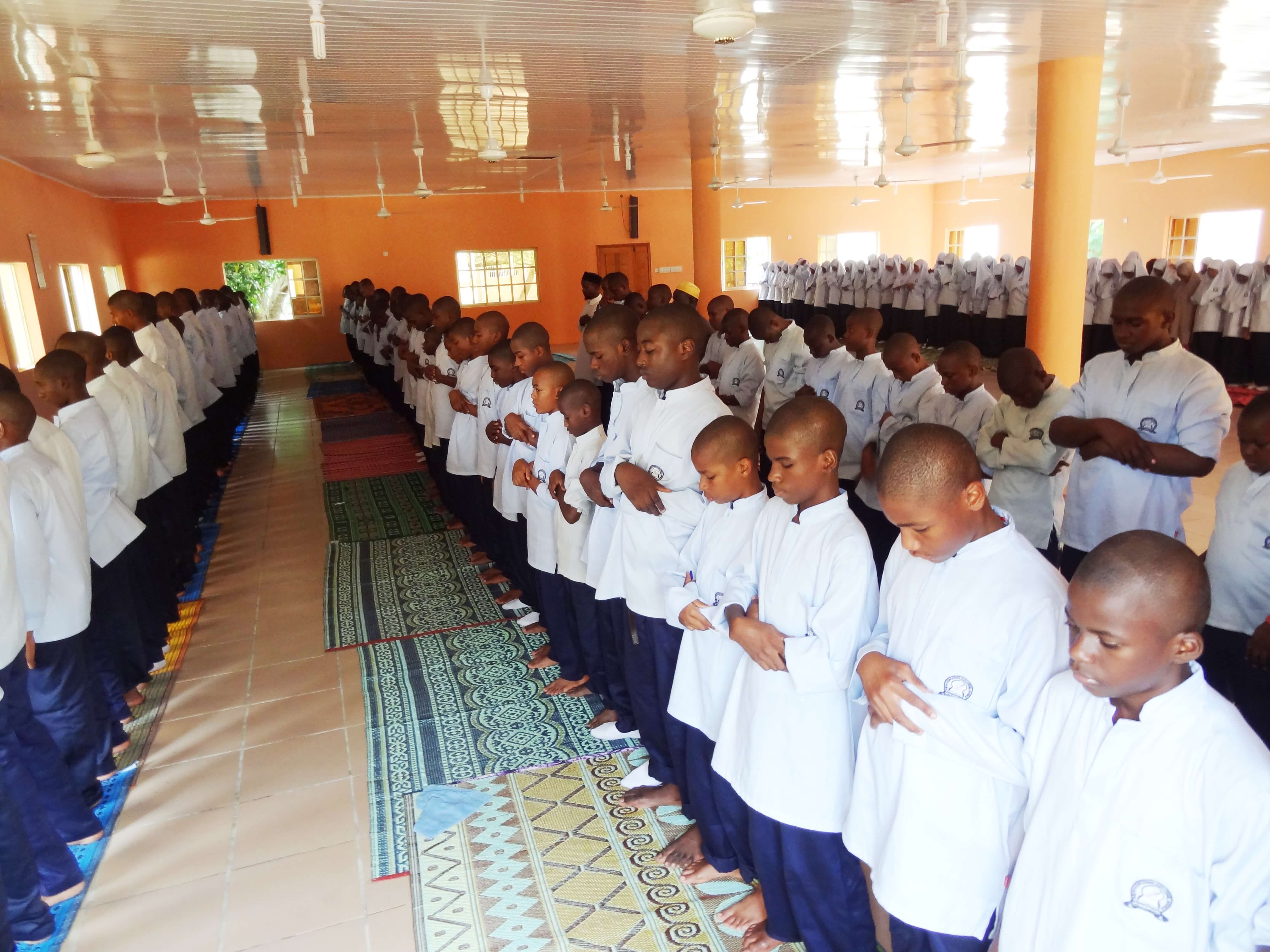 Congregational Prayer in the College Mosque